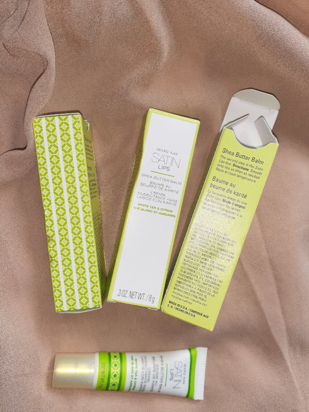 MARY KAY SATIN LIPS- Shea Butter Balm 3 OZ